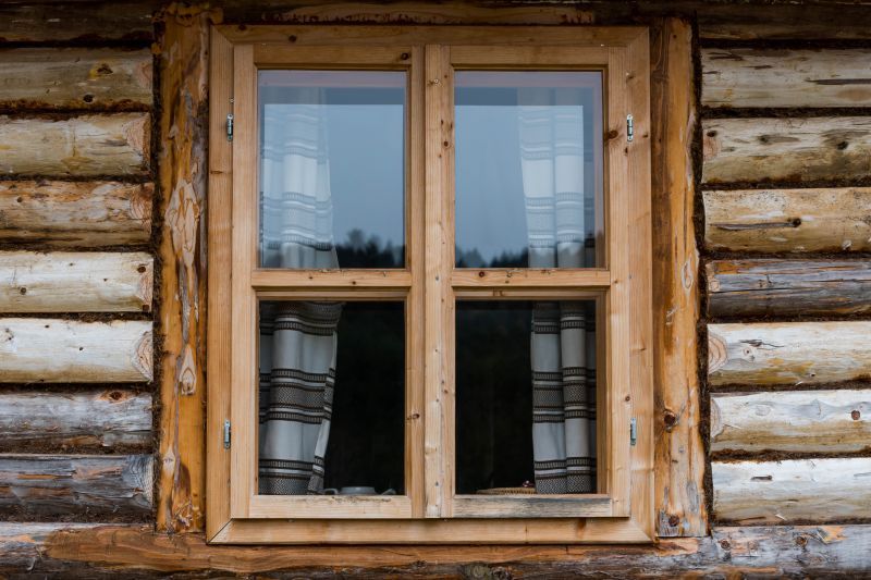 Window Installation on a Colonial-Style House